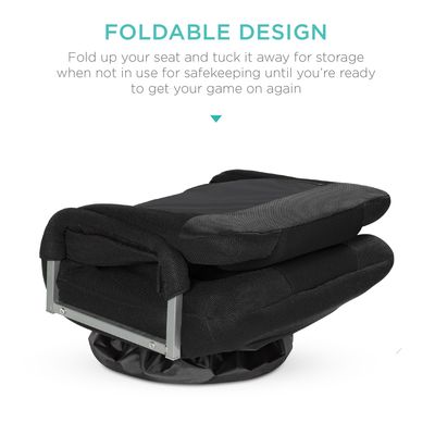 ALINUNU Swivel Gaming Chair for TV 300 Pounds Weight Capacity 360 Degree Multipurpose