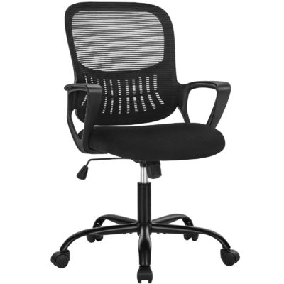 Adjustable Ergonomic Office Desks and Chairs Mesh Chairs with Comfortable Armrests