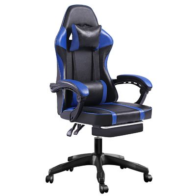 360 Swivel Ergonomic Gaming Chair with Footrest Height Adjustable and Recliner
