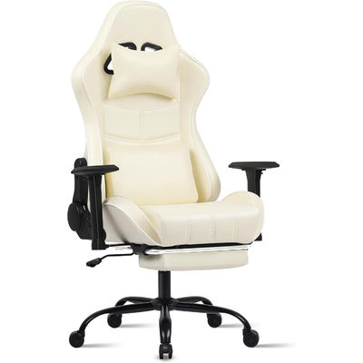 Customize Home Office Ergonomic Gaming Chair with Adjustable Height and Footrest