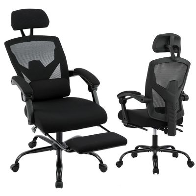 Mail Packing Ergonomic Office Chairs Reclining Backed Mesh Chairs with Lumbar Support