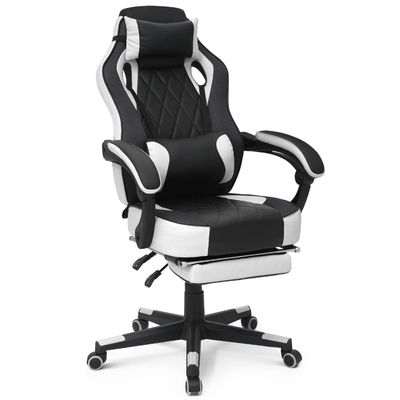 Customized Color Racing Style PU Leather Gaming Chair with Swivel Functionality