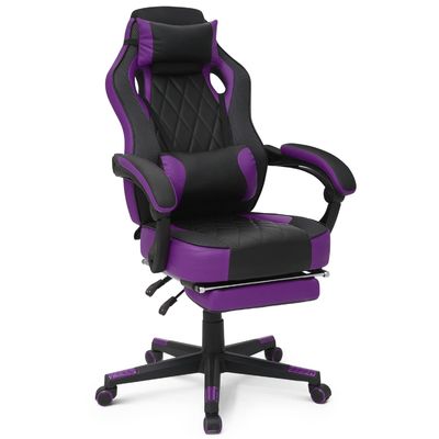 Racing Style PU Leather Gaming Chair Ergonomic Design Foam Seat Material from ALINUNU