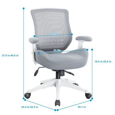 Direct Mesh Office Chair with Ergonomic Design Height Adjusting Arm and Waist Support