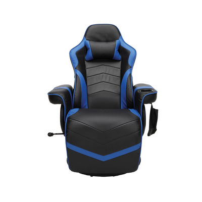 48.5 Pounds Gaming Chair with Footrest Customized Color and Multi-functional Features