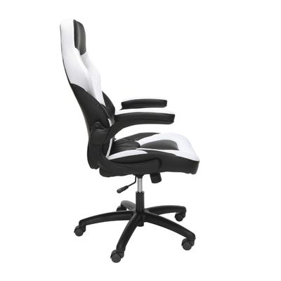 High Back Gaming Chair Adjustable Height Racing Style 360 Swivel for Computer Game Room