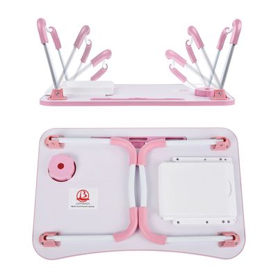 Large Gym Laptop Bed Table Desk Tray Stand with Cup Holder Portable Foldable Lap Desk Bed Tray