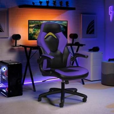 Computer Game Room Ergonomic Gaming Chair High Back Racing Style 360 Swivel for PC Desk