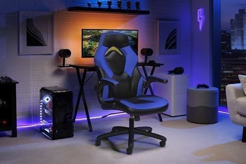 360 Swivel ALINUNU Gaming Chair Racing Style High Back PC Computer Desk Gaming Integrated Headrest