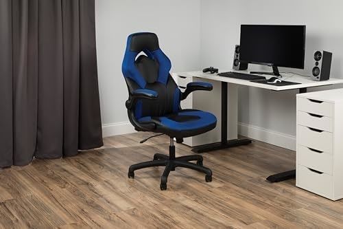 360 Swivel ALINUNU Gaming Chair Racing Style High Back PC Computer Desk Gaming Integrated Headrest