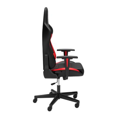 Integrated Headrest Ergonomic PC Computer Chair for Adults Faux Leather Seat Material
