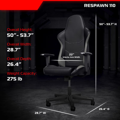 Modern Design Ergonomic PC Computer Chair Gaming with Integrated Headrest Customized Color
