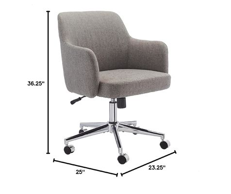 360 Degree Swivel Rolling Home Office Chair with Modern Design and Adjustable Height