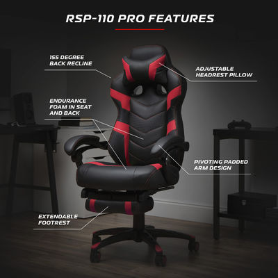 Integrated Headrest Ergonomic Lift Chair Gaming Computer Chair for Adults Customize