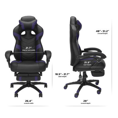 Product Dimensions 21.3&quot;D x 28.1&quot;W x 54.5&quot;H Ergonomic PC Chair for Adults