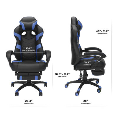 Stylish Ergonomic PC Computer Chair for Adults Maximum Weight Recommendation 275 Pounds