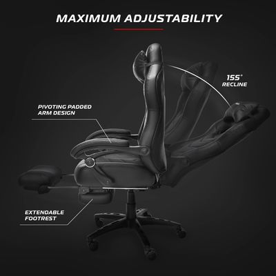 Stylish Ergonomic PC Computer Chair for Adults Maximum Weight Recommendation 275 Pounds