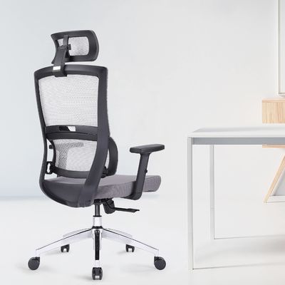 Height Adjustable Office Chair L-Shaped Swivel Desk Chair for Adults Work at Home