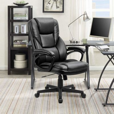 Metal Type metal High Back Office Executive Chair Adjustable Managerial Home Desk Chair