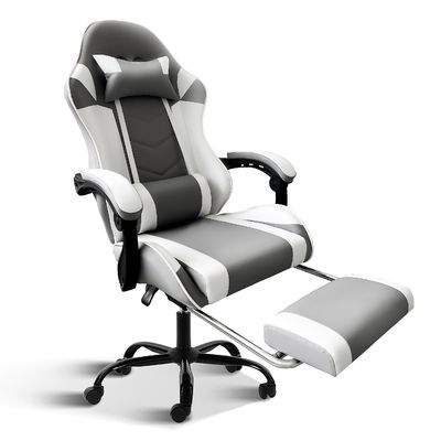 Item Weight 33 Pounds Gaming Chair with Footrest and Lumbar Support Fabric Ergonomic