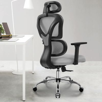 Comfy High Back Ergonomic Office Chair with 3 Gas Lift and Breathable Mesh