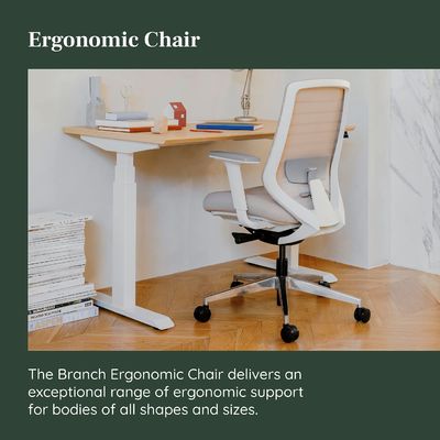 Recliner Function Home Office Chair with Adjustable Lumbar Support and 360 Swivel