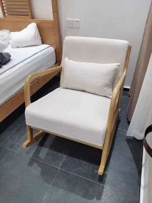 Customized Color Modern Rocking Chair for Bathroom Sitting Living Room Relax Sofa Chair