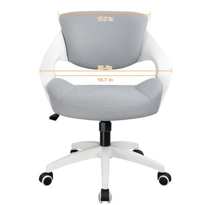 Metal Ergonomic Mesh Swivel Executive Desk Chair with Adjustable Height and Lumbar Support