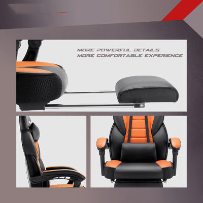 ALINUNU Racing Style Gaming Chair Office Computer Chair Gaming with Footrest and Headrest