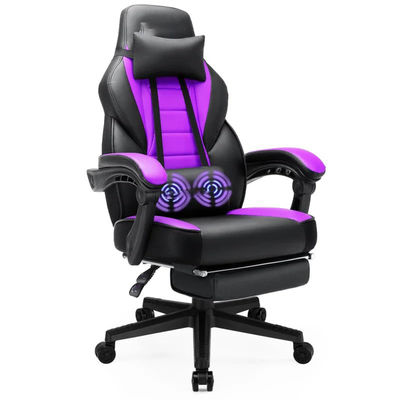 Fabric Gaming Chair with 360 Swivel Height Adjust and Recliner Function
