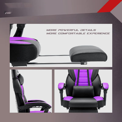 Fabric Gaming Chair with 360 Swivel Height Adjust and Recliner Function