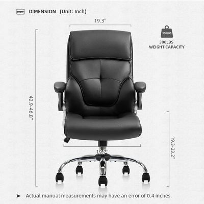 Customized Color High Back Lift Chair Linen Fabric Executive Office Chair for Home Office