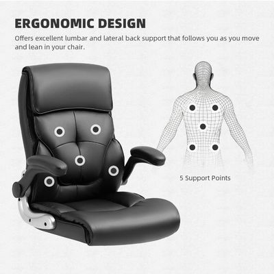 Customized Color High Back Lift Chair Linen Fabric Executive Office Chair for Home Office