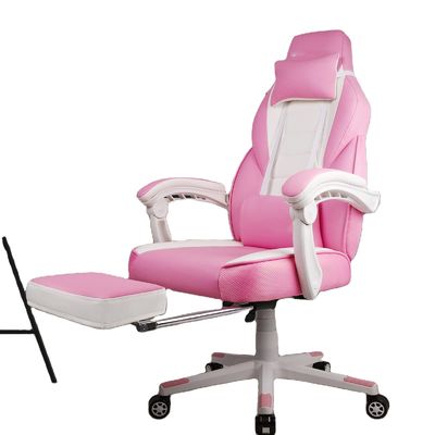 s Favorite Racing Style Gaming Chair with Footrest and Headrest Item Weight 45 Pounds