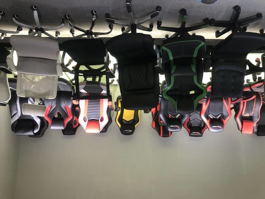 Modern Design Racing Style Gaming Chair with Footrest and Headrest Customized Color
