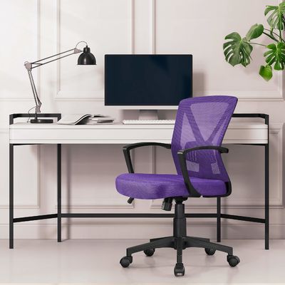 3 Gas Lift Ergonomic Office Chair with Customized Color and Adjustable Lumbar Support