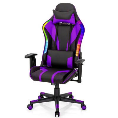 ALINUNU Racing Ergonomic Gaming Chair with Adjustable Lumbar Support and Sponge Padding