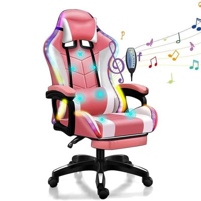 OEM ODM RGB Gaming Chair with 7 Points Massage Speakers and Customizable Features
