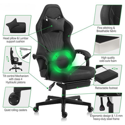 Elevate Your Gaming Experience with ALINUNU's Height Adjustable Recliner Gaming Chair