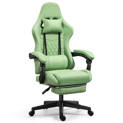 Ergonomic Gaming Chair with Footrest and Massage Maximum Weight Recommendation 300 Pounds