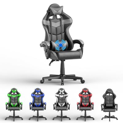 Metal Type Iron Ergonomic Gamer Chair with Massage and Adjustable Height