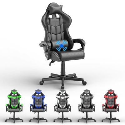 Ergonomic Gamer Chair with Massage Adjustable Height and Item Weight 14.3 Pounds