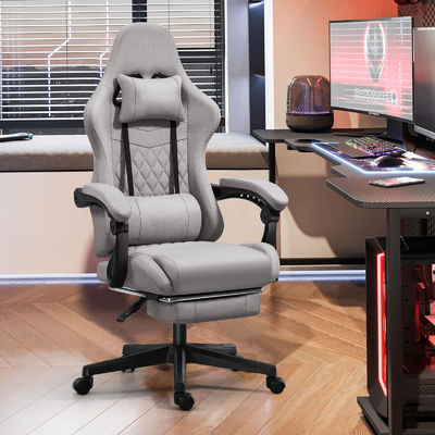 Ergonomic Adjustable Desk Computer Gaming Chair with Footrest and Massage 41 Pounds