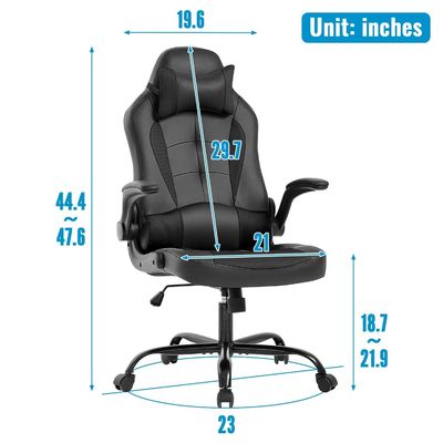 360 Swivel/ Height Adjust/Recliner Function PC Gaming Chair Customized Color for Adults