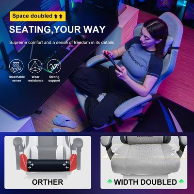 Customized Color Racing Gaming Chair with 360 Swivel/ Height Adjust/Recliner Function