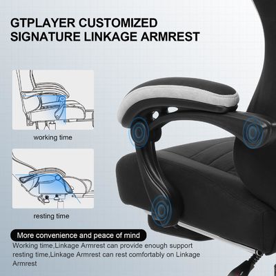360 Swivel/ Height Adjust/Recliner High Back Ergonomic Computer Gaming Chair ALINUNU