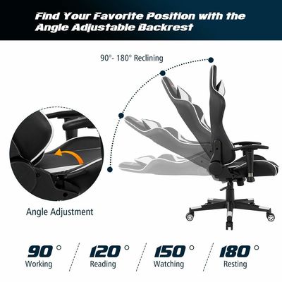 360 Swivel/ Height Adjust/Recliner Function Modern Design Style Office Gaming Chairs