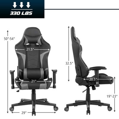 Modern Design Iron Metal Computer Gaming Racing Chair for Office Ergonomic Gaming Chairs