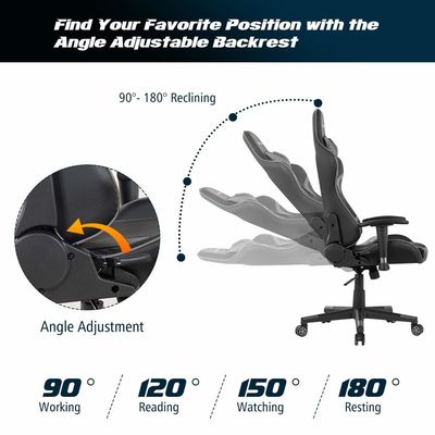 Modern Design Iron Metal Computer Gaming Racing Chair for Office Ergonomic Gaming Chairs