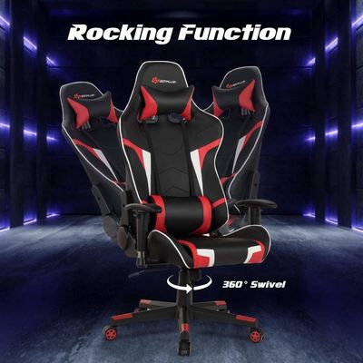 Adjustable Height Computer Gaming Racing Chair for Office Ergonomic Gaming Chairs